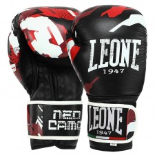Боксерські рукавиці Leone 14 унцій, камуфляж червоний, код: BO-3889_14R Боксерські рукавиці Leone 14 унцій, камуфляж червоний, код: BO-3889_14R
