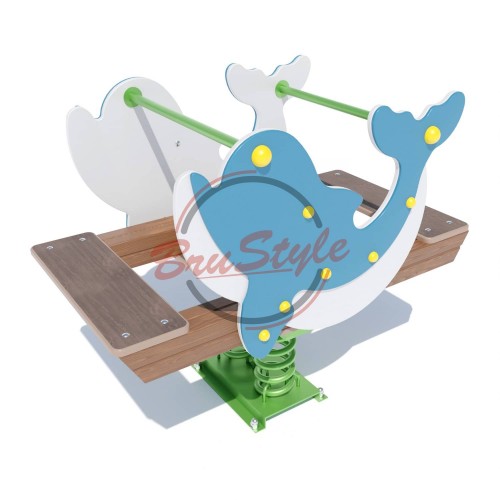 Гойдалка-балансир Miros "Дельфін", код: DIO109.1 Гойдалка-балансир Miros "Дельфін", код: DIO109.1