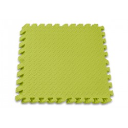 Татамі мат (пазл хвіст ластівки) EasyFit SwallowTail 4 шт, 600х600х10 мм, жовтий, код: EF-1950-Y