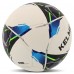 М"яч футбольний Kelme Vortex 18.2 №5 PU, білий-блакитний, код: 8101QU5001-9113-5-S52