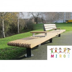 Лавка зі столиком Miros, код: DIO974 Лавка зі столиком Miros, код: DIO974