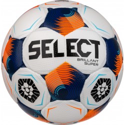 М"яч футбольний Select Brillant Super Ukraine FIFA №5, білий-синій, код: 5703543442867
