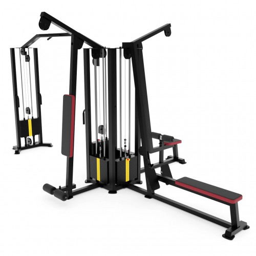 Мультистанція з блоковою рамкою 4-х позиційна Brustyle 5410х2900х2660 мм, код: TC203 Мультистанція з блоковою рамкою 4-х позиційна Brustyle 5410х2900х2660 мм, код: TC203