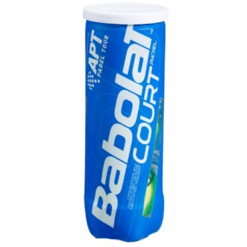 М"ячі для падел тенісу Babolat Court Padel 3 Balls, код: 3324921909813