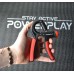 Еспандер кистьовий PowerPlay Strength Grip з регульованим навантаженням 10-40 кг, чорно-червоний, код: PP_4323_Bl/Red