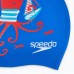 Шапка для плавання Speedo Slogan PRT Cap JU/JF/JM, синій-червоний, код: 5059937567396