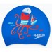 Шапка для плавання Speedo Slogan PRT Cap JU/JF/JM, синій-червоний, код: 5059937567396