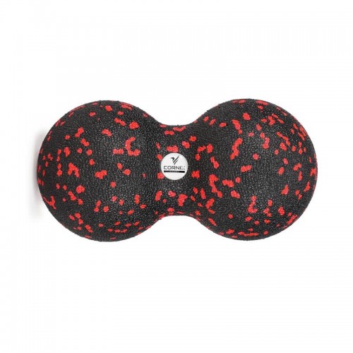 Масажний м"яч подвійний Cornix EPP DuoBall, 160х80 мм, чорний-червоний, код: XR-0124 Масажний м"яч подвійний Cornix EPP DuoBall, 160х80 мм, чорний-червоний, код: XR-0124