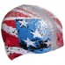 Шапочка для плавання MadWave USA синій-червоний, код: M055303001W-S52