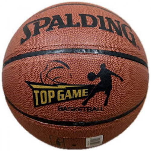 М"яч баскетбольний Spalding TopGame PVC №7, коричневий, код: SP7PVC60729-WS