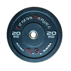 Бамперний диск для кросфіту Fitness Service RCP23-20 кг, код: 10081-AX