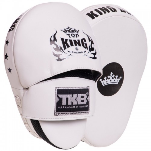 Лапа вигнута для боксу та єдиноборств Top King Super 2шт, білий, код: TKFMS_W-S52