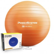 М"яч для фітнесу (фітбол) Power System Ø85 cm Pro Gymball Orange, код: PS-4018OR-0 М"яч для фітнесу (фітбол) Power System Ø85 cm Pro Gymball Orange, код: PS-4018OR-0