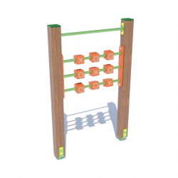 Панель Miros "Хрестики-нолики" 900х120х1420 мм, код: DIO665.3