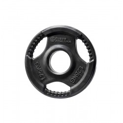 Диск прогумований InterAtletika з ручками 1,25 кг, код: LCAH036-M