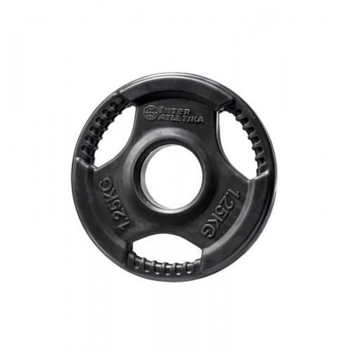 Диск прогумований InterAtletika з ручками 1,25 кг, код: LCAH036-M Диск прогумований InterAtletika з ручками 1,25 кг, код: LCAH036-M