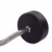 Штанга фіксована вигнута обрезиненная Zelart Rubber Coated Barbell 35 кг, код: TA-2687-35-S52