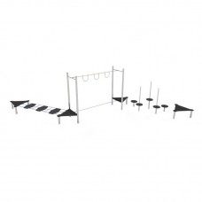 Дитячий ігровий канатний комплекс Miros 8700х3650х3100 мм, код: LK231 Дитячий ігровий канатний комплекс Miros 8700х3650х3100 мм, код: LK231