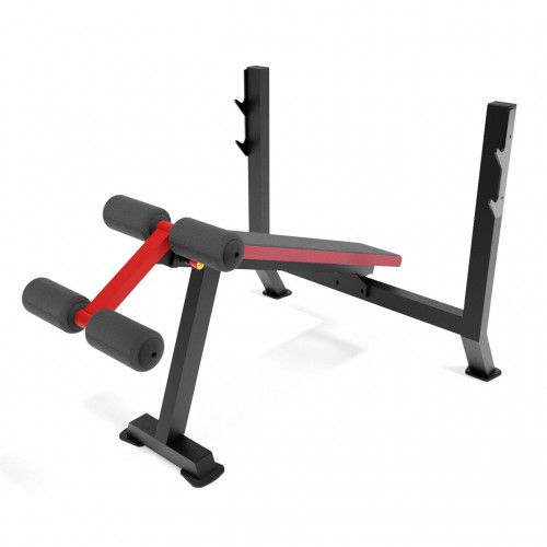 Лавка для жиму під кутом вниз Brustyle 1590х1270х1130 мм, код: TC106