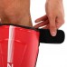 Захист гомілки та стопи для єдиноборств Zelart L, червоний-чорний, код: BO-3981_LR