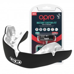Капа Opro Instant доросла (вік 11+), чорний-білий, код: Instant_Bl/White
