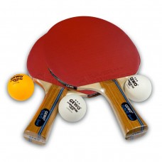 Набір для настільного тенісу Gewo Rave Speed 2 Bats 3 Balls (86080000), код: 931051-SVA
