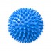 М"яч масажний SNS A-J10 d=10 см напівжорсткий ненадувний, синій, код: 12952s-SNS