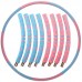 Обруч масажний Хула Хуп Hula Hoop PlayGame 8 секцій, код: BY-6181-S52