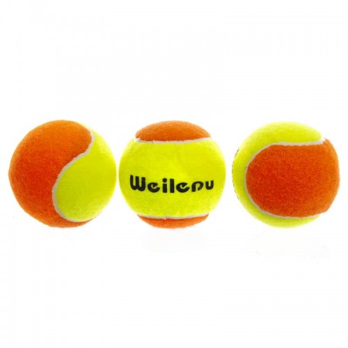 М"яч для великого тенісу Weilepu 3шт, код: 662-S52 М"яч для великого тенісу Weilepu 3шт, код: 662-S52