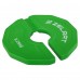 Блини диски змінні гумові Zelart Rubber Change Plates 0,25 кг, зелений, код: TA-1692-0_25