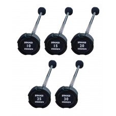 Набір прямих штанг 10-30 кг Hammer Strength FF10-30TPP, код: 523178-AX