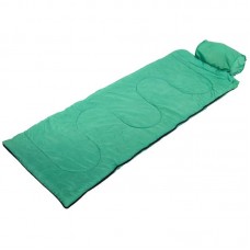 Спальний мішок ковдра з підголовником Camping UR зелений, код: SY-4840_G-S52