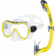 Набір для плавання (маска та трубка) Aqua Speed Enzo+Samos жовтий, код: 5908217631121