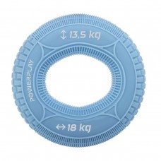 Еспандер кистьовий силіконовий PowerPlay Hand Grip Loops Light 13.5-18 кг, блакитний, код: PP_4330_Blue_(13.5-18kg)