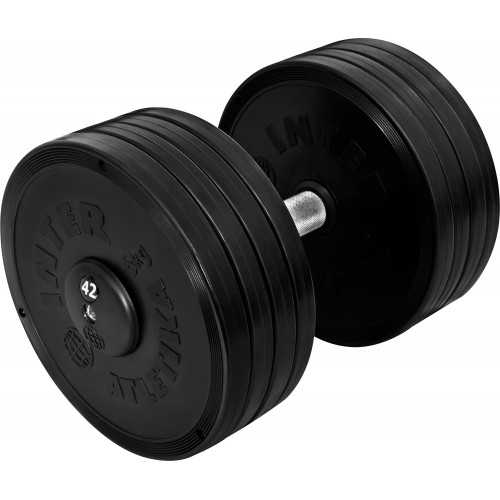 Гантель професійна InterAtletika 1х42 кг, код: ST552.42-IA