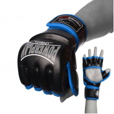 Рукавиці для MMA PowerPlay XL, чорно-сині, код: PP_3058_L_Black/Blue