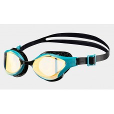 Окуляри для плавання Arena Air-Bold Swipe Mirror жовтий-бірюзовий-чорний, код: 3468337082569