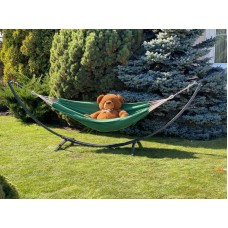 Одномісний монотонний гамак WCG Wish XL 2000х1000 мм, салатовий, код: H-12-4_LG Одномісний монотонний гамак WCG Wish XL 2000х1000 мм, салатовий, код: H-12-4_LG