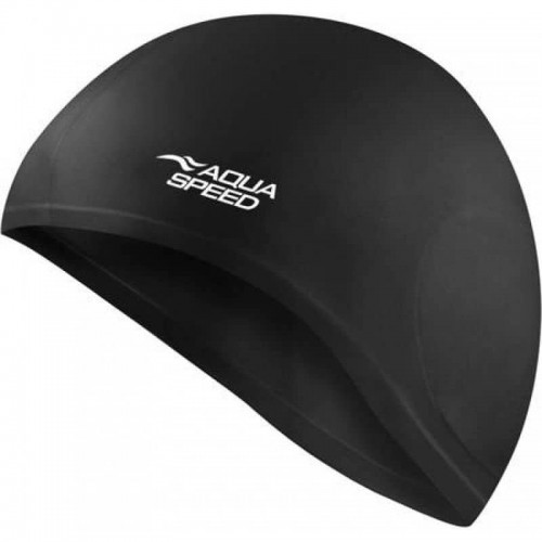 Шапка для плавання Aqua SpeedEAR Cap чорний, код: 5908217658739
