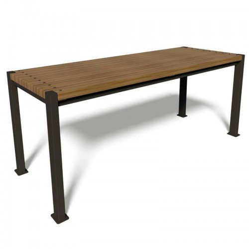 Стіл парковий InterAtletika Подвійна лінія, 1710х667х696, код: LPS006-SM Стіл парковий InterAtletika Подвійна лінія, 1710х667х696, код: LPS006-SM