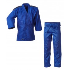 Кімоно для дзюдо Adidas Club, розмір 130, синій, код: 15596-637