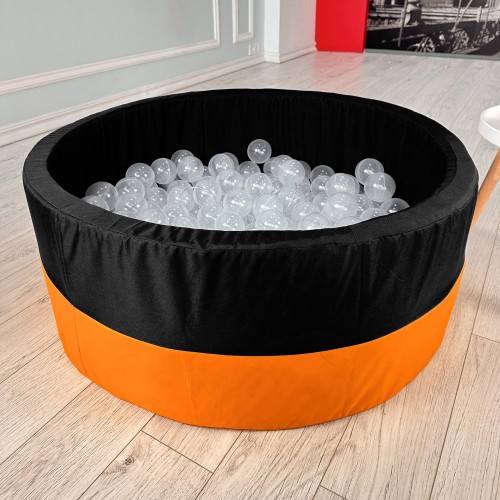 Сухий басейн Прапорець Tia-Sport 1000х400 мм, чорний-помаранчевий (sm-1109-19), код: sm-1109-10-57 Сухий басейн Прапорець Tia-Sport 1000х400 мм, чорний-помаранчевий (sm-1109-19), код: sm-1109-10-57