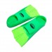 Ласти для плавання в басейні SNS TE-2737-3-3032-СА розмір 30-32, салатовий, код: 11442-SNS