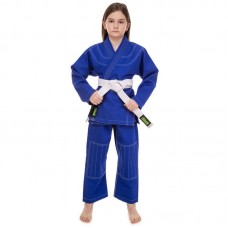 Кімоно підліткове для джиу-джитсу Core, розмір 2 (зріст 130см), синій, код: CO-3139-M_2BL Кімоно підліткове для джиу-джитсу Core, розмір 2 (зріст 130см), синій, код: CO-3139-M_2BL