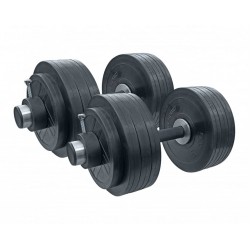 Гантелі обгумовані олімпійські RN-Sport 2х41 кг, код: olimp_RNOD_2х41