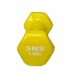 Гантель вінілова SNS 1х1 кг, жовтий, код: 12667-SNS Гантель вінілова SNS 1х1 кг, жовтий, код: 12667-SNS