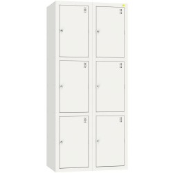 Металеві коміркові шафи Emby 500x800x1800 мм, код: ШЯ-400/2-3