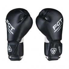 Боксерські рукавички FGT Cristal Edition 12oz, чорний-білий, код: FT-2156/12-WS
