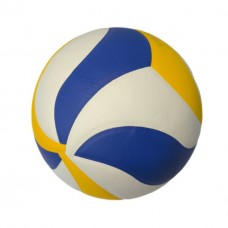 М"яч волейбольний клеєний SNS VS5003 №5 білий-синій-жовтий, код: 12862-SNS