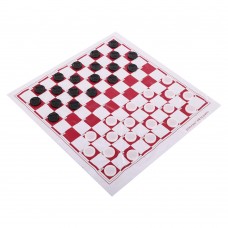 Запасні фігурки для шашок із полотном ChessTour 24 фігурки, код: 3107-32-S52 Запасні фігурки для шашок із полотном ChessTour 24 фігурки, код: 3107-32-S52